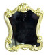 Dollhouse City - Dollhouse Miniatures Victorian Mirror