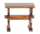 Nook Short Trestle Bench - Walnut