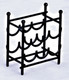 Wine Rack - Black