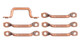 Window Handle Pulls Set - Bronze