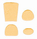 Cushion Kit and Yellow Mini Dots
