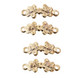 Double Flower Drawer Pulls