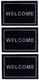 Welcome Mats - Black