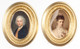 Small Oval Frames - Gold