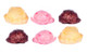 Dollhouse City - Dollhouse Miniatures Three Scoops Ice Cream Set