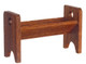 Small Wood Book Shelf - Walnut