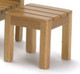 Garden End Table - Maple