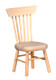 Dollhouse City - Dollhouse Miniatures Chair - Unfinished