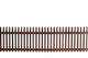 Rusty Picket Fence
