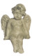 Sitting Cherub - Ivory