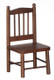 Dollhouse City - Dollhouse Miniatures Chair - Walnut
