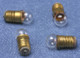 3 Volt Screw Bulbs Set