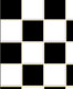 No Wax Flooring - Black and White Check