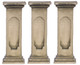 Dollhouse City - Dollhouse Miniatures Small Pedestal Set - Green