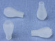 Frost Glass Chimney Set