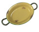 Dollhouse City - Dollhouse Miniatures Oval Gratin Pan - Gold