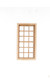 Dollhouse City - Dollhouse Miniatures 9 Over 9 Medium Window