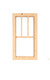 Dollhouse City - Dollhouse Miniatures 3 Over 1 Window