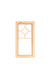 Dollhouse City - Dollhouse Miniatures Center Diamond Medium Window