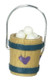 Wooden Bucket of Eggs