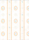 Wallpaper Cameo Stripe Set - Peach