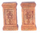 Dollhouse City - Dollhouse Miniatures Medium Acanthus Pedestal - Aged