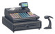 Modern Cash Register with Scanner