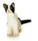 Dollhouse City - Dollhouse Miniatures Kitten - Black and White