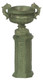 Ancient with Base Urn - Green
