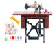 Sewing Machine Set with Accessories - Silver