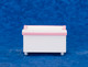 Dollhouse City - Dollhouse Miniatures Toychest - White and Pink
