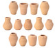 Clay Pots Set - Assorted
