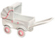 Baby Carriage - Pink and White