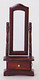 Standing Mirror - Mahogany