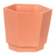 Dollhouse City - Dollhouse Miniatures Hexagon Planter Set  - Terra Cotta