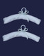 Dollhouse City - Dollhouse Miniatures Hangers - Blue