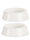Large Pet Dishes - White
