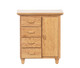 Dollhouse City - Dollhouse Miniatures Wardrobe - Oak