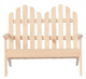 Adirondack Doube Chair - Unfinished