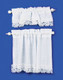Curtains Set - Cottage Set and White