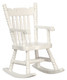 Boston Rocker - White