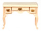 Dollhouse City - Dollhouse Miniatures Three Drawer Table - Unfinished