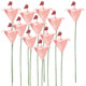 Easter Lily Stems - Pink
