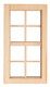 4 Over 4 Double Hung Window
