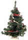 Christmas Tree Decorated with Ornaments