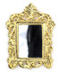 Dollhouse City - Dollhouse Miniatures Victorian Mirror - Square