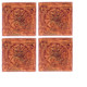 Dollhouse City - Dollhouse Miniatures Floor Tile Sunflower  Set - Aged