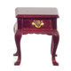 Dollhouse City - Dollhouse Miniatures Square End Table - Mahogany
