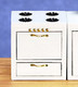 Dollhouse City - Dollhouse Miniatures Kitchen Stove - White