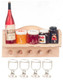 Garnished Kitchen Wall Shelf Oak